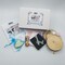 Ink and Trinket Kids Farm Animals Craft Kit, DIY Ornaments, Natural Wood Painting Set